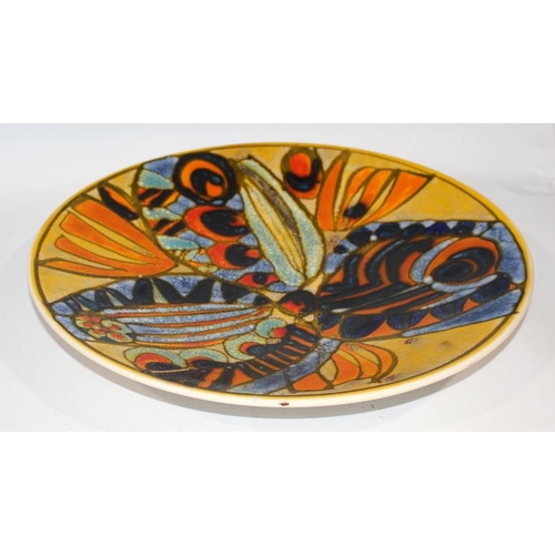 147 - Poole Pottery Delphis shape 54 charger 16