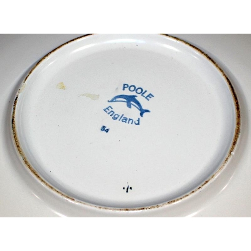 147 - Poole Pottery Delphis shape 54 charger 16