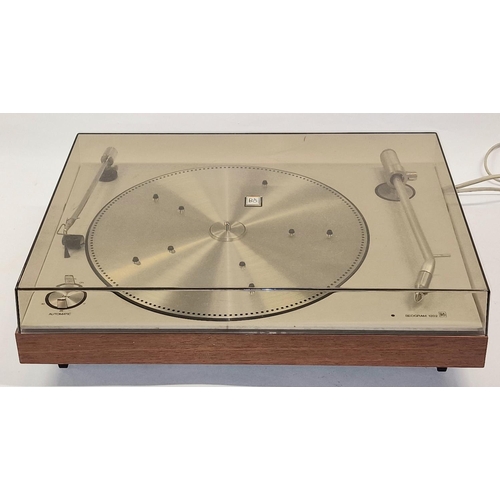 111 - Bang and Olufsen B&O Beogram 1202 automatic stereo turntable fitted with cartridge and stylus. Turnt... 