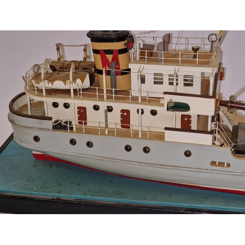 75 - Wooden model of 