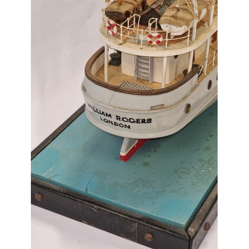 75 - Wooden model of 