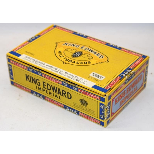 52 - King Edward Imperial Cigars, near full box,43 cigars from a full box of 50, lot also includes Montec... 