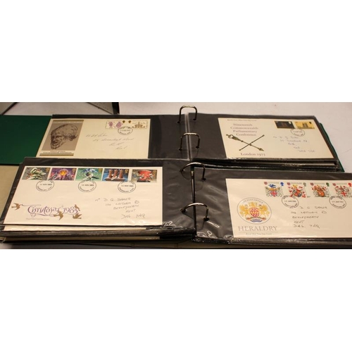 184 - A collection of First day covers, mainly GB and most in albums, including pilot signed examples