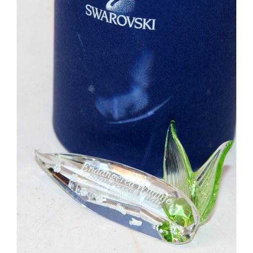 217 - A collection of Swarovski Crystal items including tree decoration, Crystal Memories, Secrets etc. 17... 