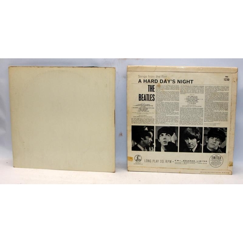 152 - Beatles White Album, embossed sleeve no.0021632, 1968 release, top load gatefold sleeve, with lyric/... 