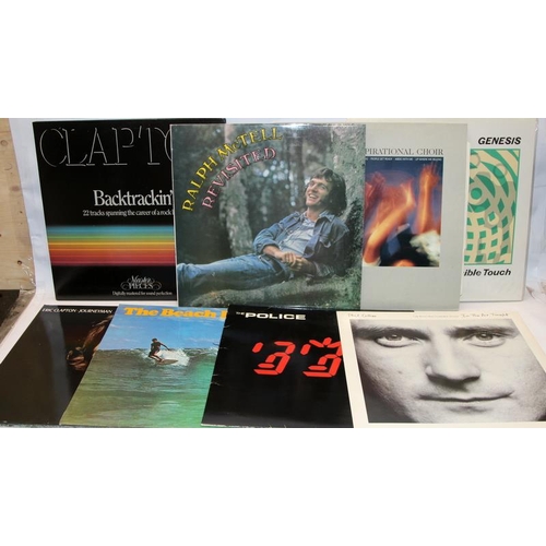 155 - Good selection of vinyl LP's and 12