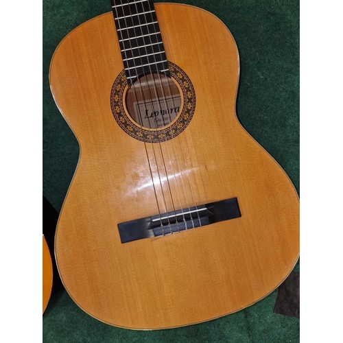 274 - Collection of acoustic guitars to include Hohner MC-05, Leonora AG2069A and smaller Hokada 3328. Thr... 