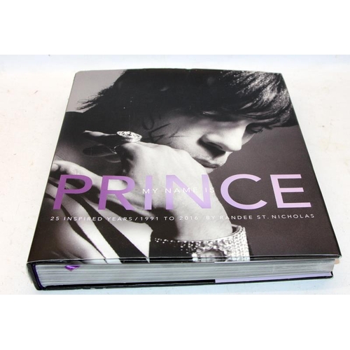 173 - 'My Name Is Prince' Large coffee table book by Randee St. Nicholas. Binders error, pages have been i... 