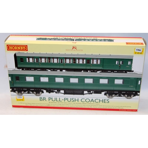 172 - Hornby OO gauge Br Push-Pull coach pack ref:R4534a. Boxed