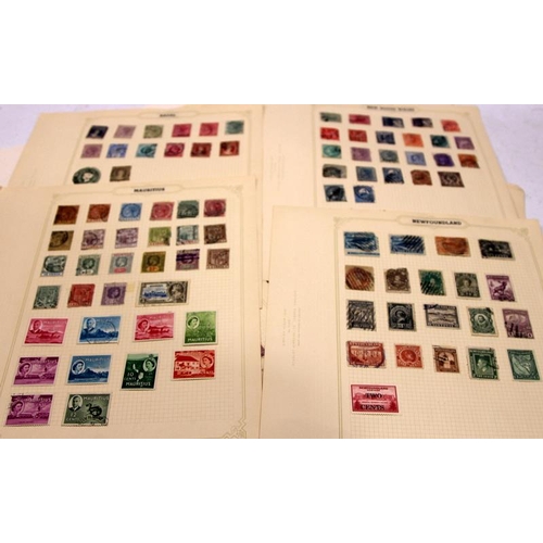 319 - Comprehensive collection of British Commonwealth postage stamps. Includes many early Victorian and s... 