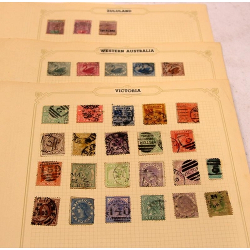 319 - Comprehensive collection of British Commonwealth postage stamps. Includes many early Victorian and s... 