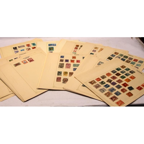 321 - Comprehensive collection of  World postage stamps. Includes many early Victorian and sought after ex... 