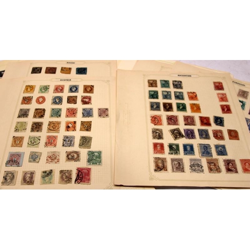 321 - Comprehensive collection of  World postage stamps. Includes many early Victorian and sought after ex... 