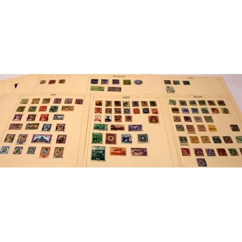 321 - Comprehensive collection of  World postage stamps. Includes many early Victorian and sought after ex... 