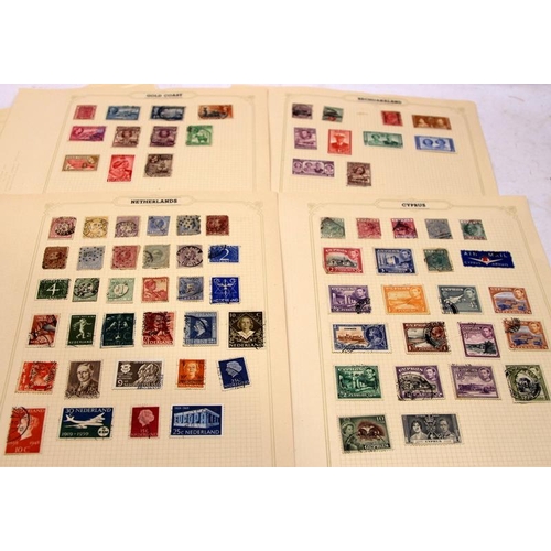 321 - Comprehensive collection of  World postage stamps. Includes many early Victorian and sought after ex... 