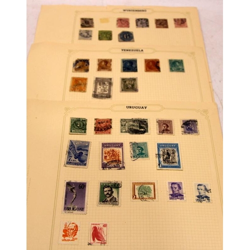 322 - Comprehensive collection of  World postage stamps. Includes many early Victorian and sought after ex... 