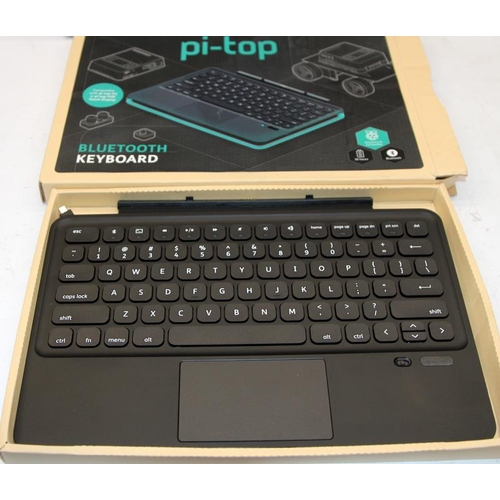 332 - Pi-Top FHD Touch Display & Bluetooth Keyboard. Both boxed and appear unused though offered untested