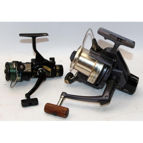 341 - Three fishing reels to include a Lewtham 'The Leeds' centrepin reel