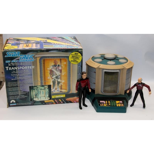 70 - Bandai Star Trek The Next Generation Transporter toy in original box (box complete but has wear) ref... 