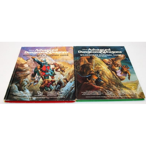 182 - Advanced Dungeons and Dragons supplementary guides. Lot includes 6 reference and guide books to aid ... 