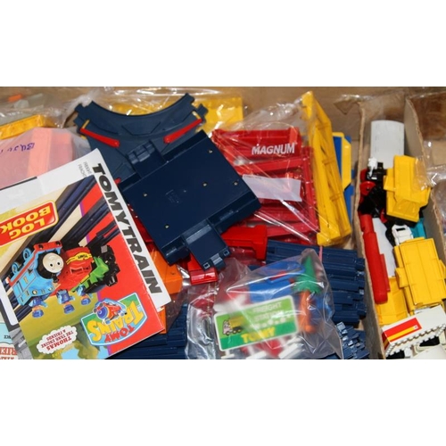 189 - Large collection of Tomy Trains track, locomotives and accessories. Loose and boxed. Substantial col... 