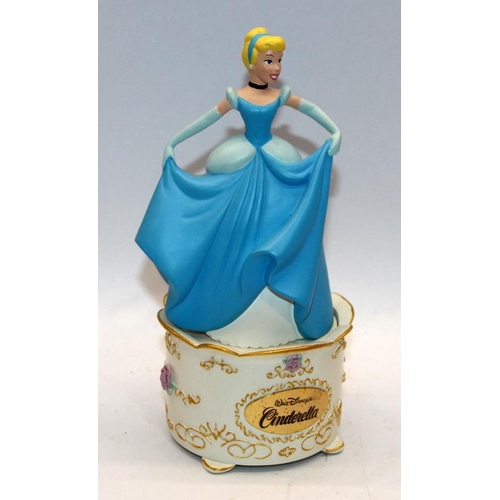 362 - The Disney Princess Timepiece Collection limited edition Cinderella watch with Cinderella figurine w... 