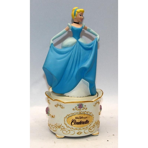 362 - The Disney Princess Timepiece Collection limited edition Cinderella watch with Cinderella figurine w... 