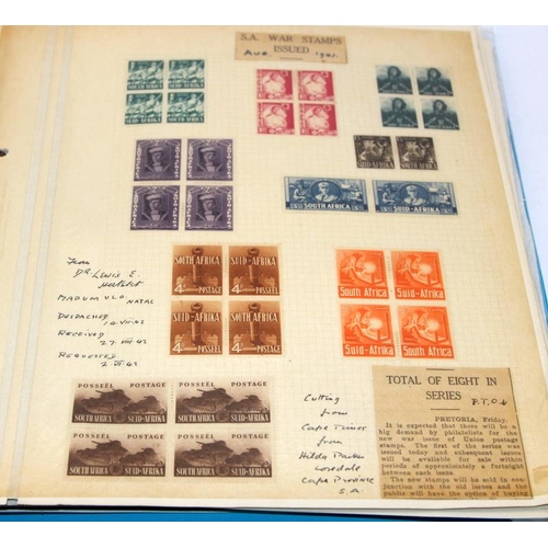 170 - Well presented album of South Africa postage stamps