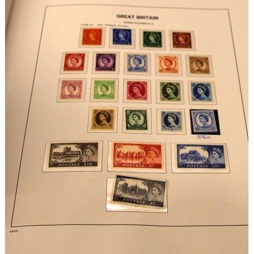 174 - Stanley Gibbons album of GB stamps, 1840-1970, good varied entries throughout including good selecti... 