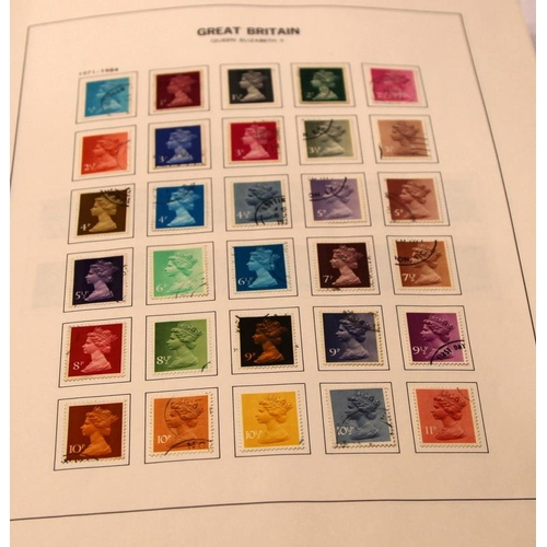 175 - Stanley Gibbons album of GB stamps, 1971-1996, very good level of completeness.