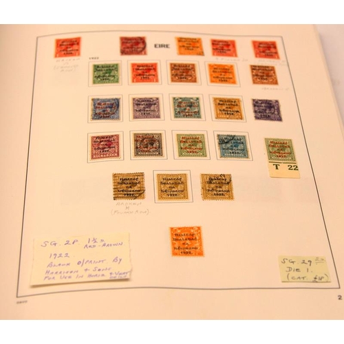 176 - Davo Album of Eire Stamps 1922-1998. Good level of completeness throughout