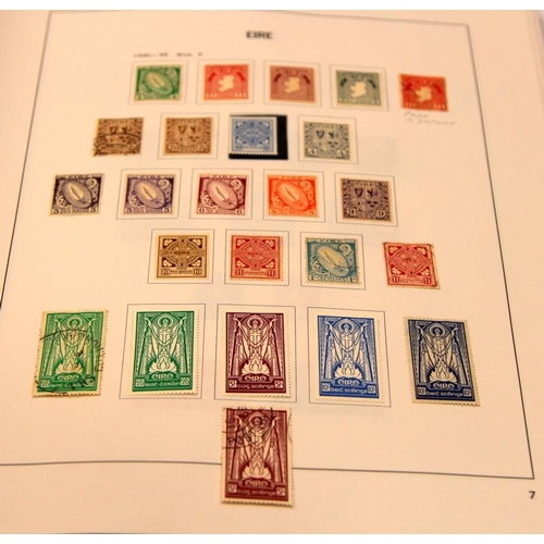 176 - Davo Album of Eire Stamps 1922-1998. Good level of completeness throughout