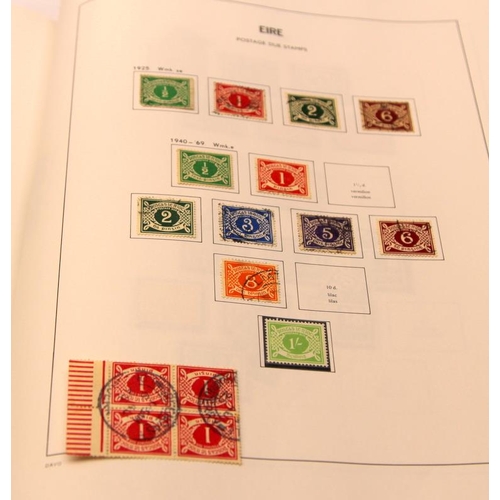 176 - Davo Album of Eire Stamps 1922-1998. Good level of completeness throughout