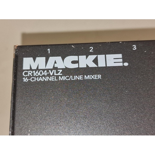 199 - Mackie CR1604-VLZ 16-Channel Mic/Line Mixer.