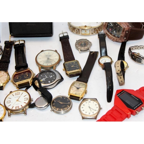 337 - A collection of ladies and gents watches