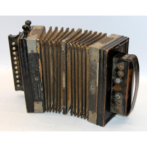 6 - Vintage The Royal Standard Accordeon, with age related wear but seems to play fine