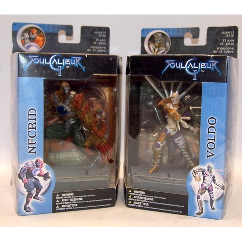 21 - McFarlane Toys Soul Calibur II: Complete set of five figures, all in original boxes