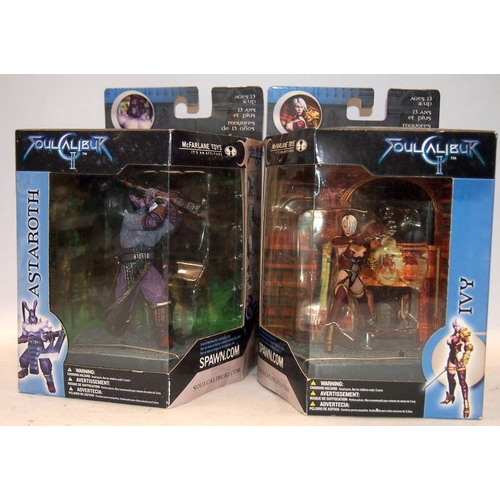 21 - McFarlane Toys Soul Calibur II: Complete set of five figures, all in original boxes