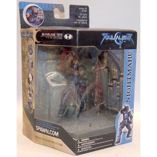 21 - McFarlane Toys Soul Calibur II: Complete set of five figures, all in original boxes