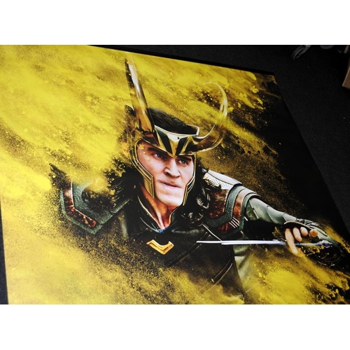 208 - Very large vinyl coated lobby poster Thor Ragnarok featuring Ragnarok, Marvel Studios 2017. O/all si... 