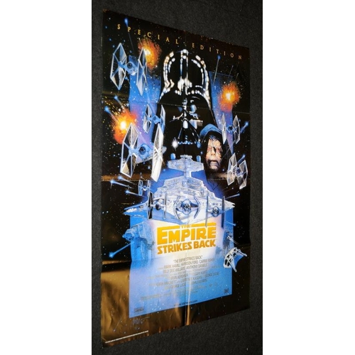 234 - Star Wars The Empire Strikes Back original movie Quad poster c/w Spanish language Quad poster for Al... 