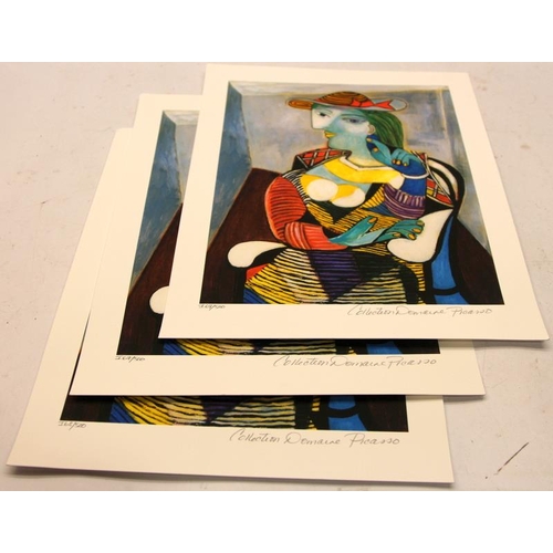 245 - A collection of limited edition lithographs from Collection Domaine Picasso.  Some with gallery impr... 