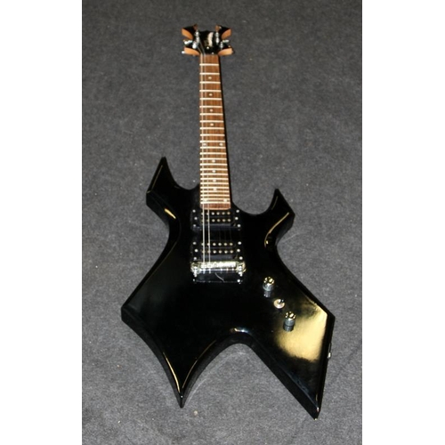 286 - BC Rich Bronze Series 'Beast' black body electric guitar