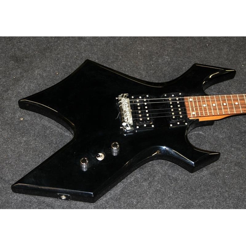 286 - BC Rich Bronze Series 'Beast' black body electric guitar