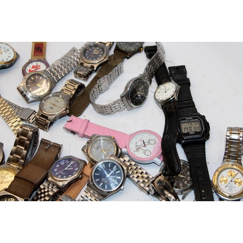 358 - Good collection of ladies and gents watches, quartz and solar. Examples of  good Japanese domestic b... 