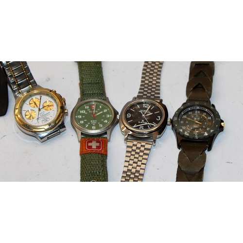 358 - Good collection of ladies and gents watches, quartz and solar. Examples of  good Japanese domestic b... 