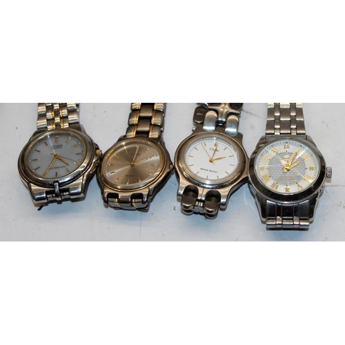 358 - Good collection of ladies and gents watches, quartz and solar. Examples of  good Japanese domestic b... 