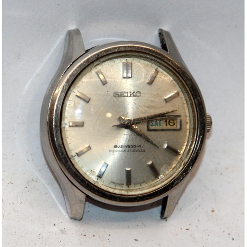 373 - Good collection of vintage automatic Seiko watches including Sportsman. Actus, Seikomatic-R and rare... 