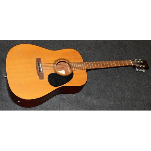 305 - Quality Encore EA255 electro-acoustic guitar c/w hand made Clifton Concert acoustic guitar.