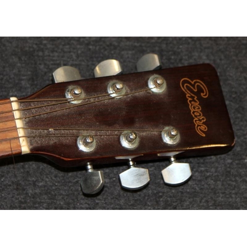 305 - Quality Encore EA255 electro-acoustic guitar c/w hand made Clifton Concert acoustic guitar.